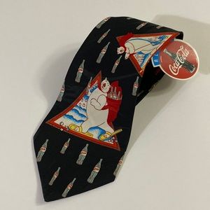 Vintage Coca Cola Necktie 1995